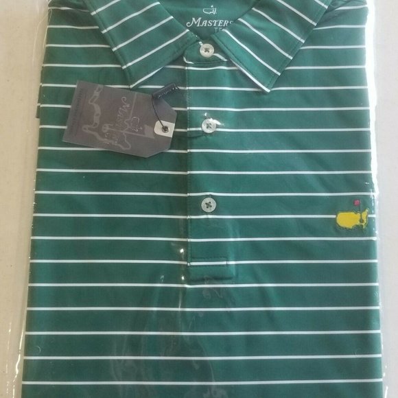 Masters Other - Men MASTERS TECH Augusta Performance Golf Polo NEW